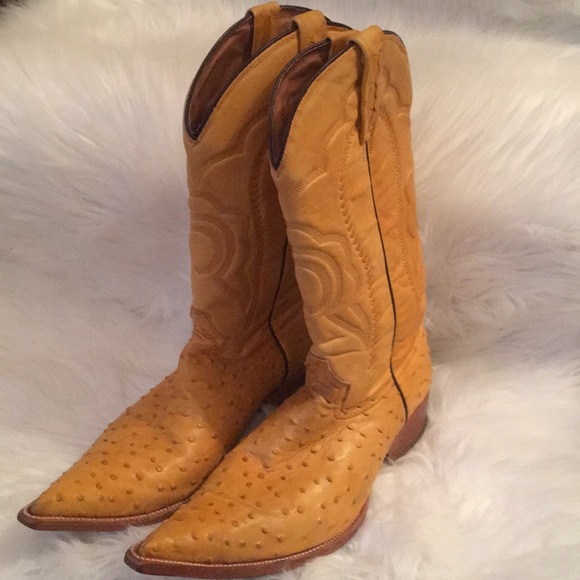 mens gold cowboy boots